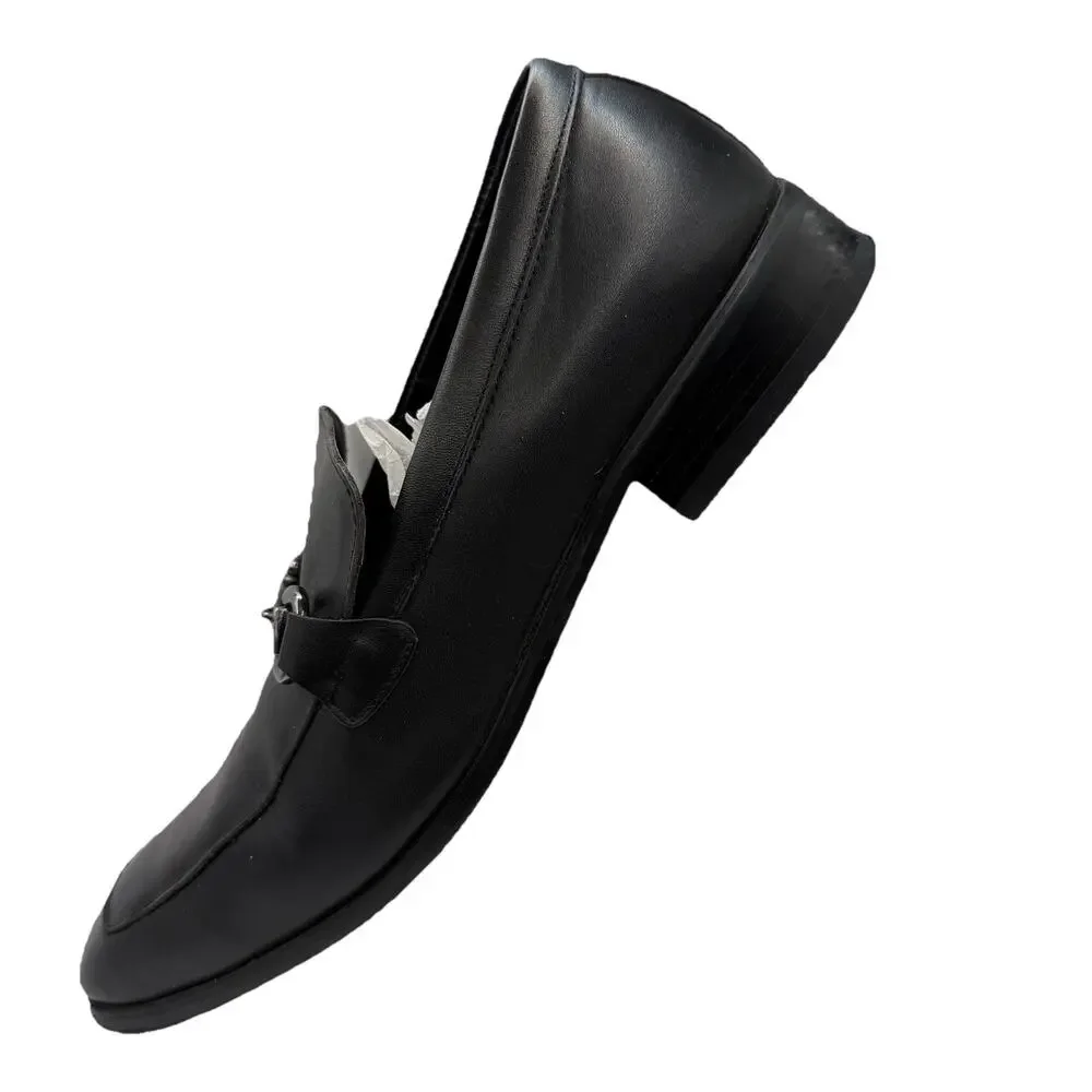 Perry Ellis Portfolio Dagger Men's Loafers Shoes - US 10- Black - Used